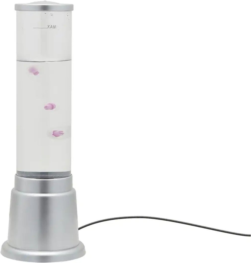 Thumbnail - Wassersprudelsäule mit Farbwechsler ¦ silber ¦ Maße (cm): H: 35 Ø: 8 Lampen & Leuchten > Tischlampen - Höffner