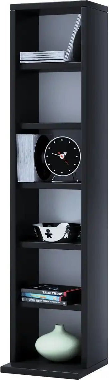 Thumbnail - Standregal Elementa ¦ schwarz ¦ Maße (cm): B: 21 H: 91,8 T: 20.0 Regale > Standregale - Höffner