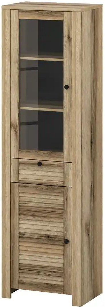 Vitrine Sulmona ¦ Maße (cm): B: 58,5 H: 197,8 T: 39.5 Schränke > Vitrinen - Höffner