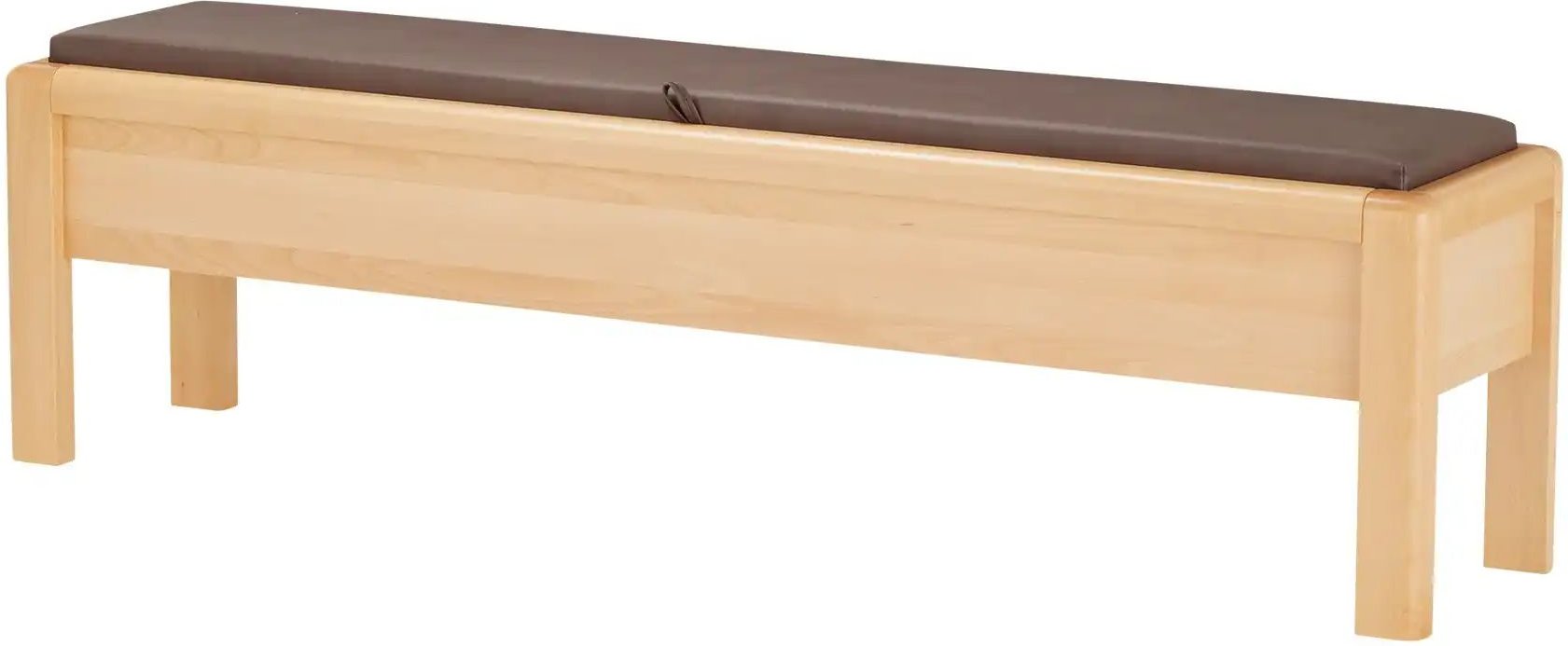 Bettbank Forresta ¦ holzfarben ¦ Maße (cm): B: 190 H: 52 T: 42.0 Bänke > Einzelbänke - Höffner