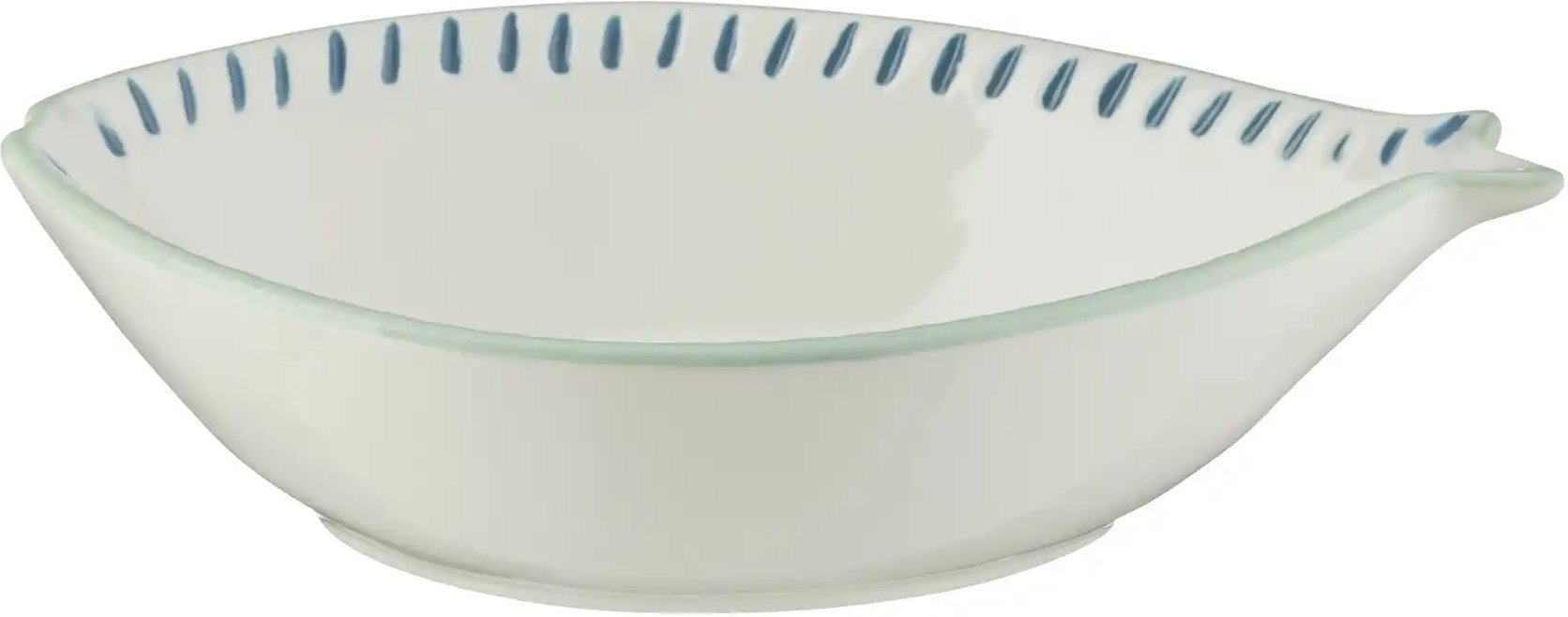 HOME STORY Deko Schale Fisch ¦ weiß ¦ Steinzeug ¦ Maße (cm): B: 12,3 H: 5 Accessoires > Deko-Schalen - Höffner