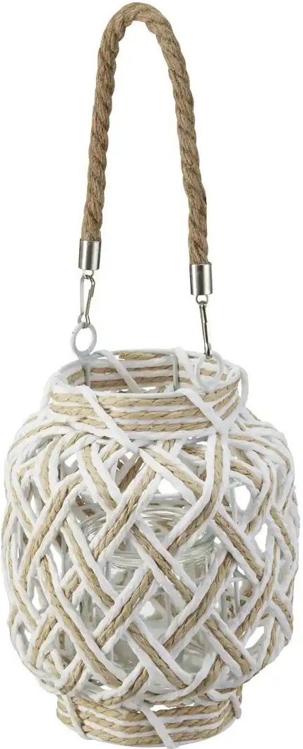 Laterne   ¦ braun ¦ Papier,Eisen,Glas ¦ Maße (cm): H: 20  Ø: 16 Accessoires > Kerzen & Kerzenständer - Höffner