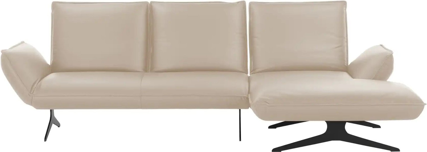 KOINOR Ecksofa Buddy ¦ beige ¦ Maße (cm): B: 284 H: 96 T: 167.0 Polstermöbel > Sofas > Ecksofas - Höffner