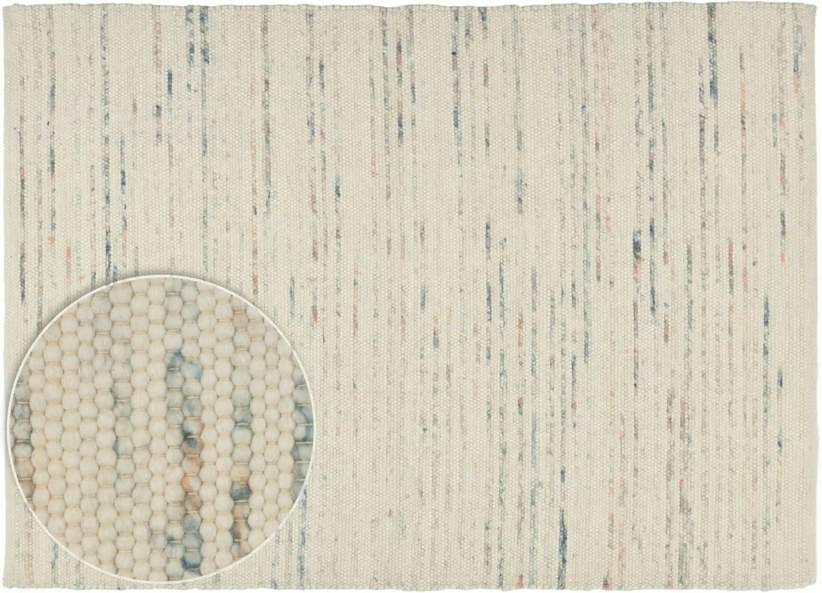 Thumbnail - THEKO Handwebteppich Alpen ¦ mehrfarbig ¦ Wolle ¦ Maße (cm): B: 120 H: 1,2 Teppiche > Wohnteppiche - Höffner