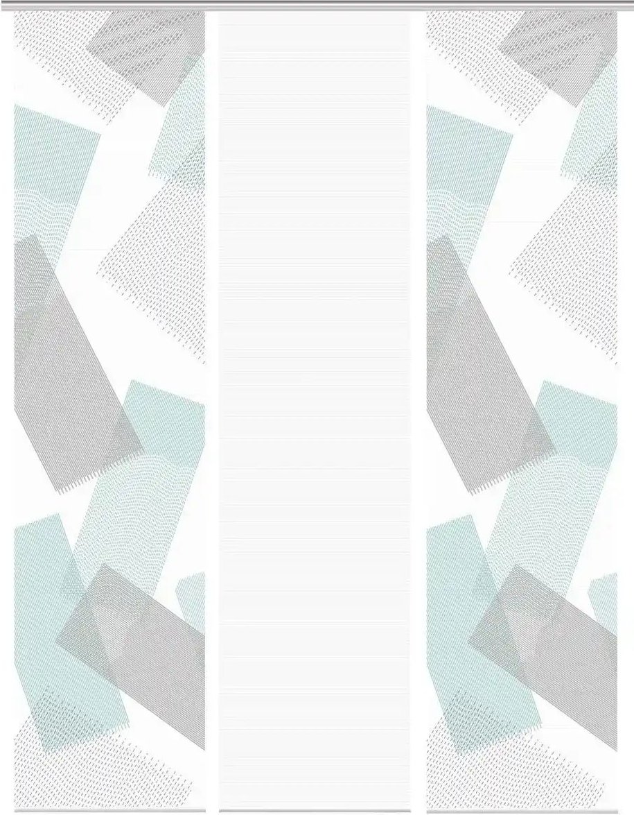 Thumbnail - VISION S Schiebevorhang ¦ grün ¦ Synthetik ¦ Maße (cm): B: 60 H: 260 Gardinen & Rollos > Gardinen & Vorhänge > Schiebe...