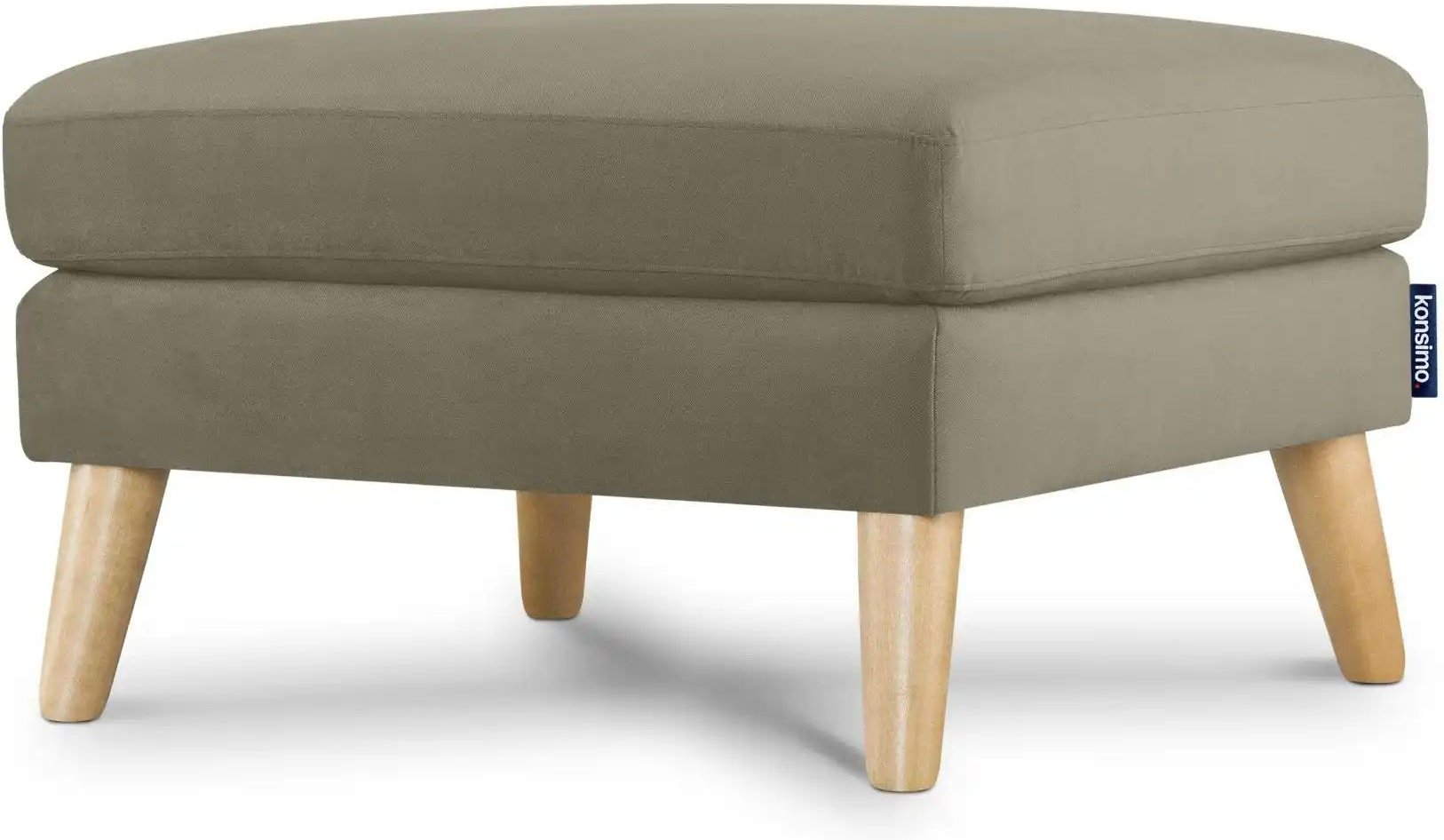KONSIMO Hocker Tagio ¦ beige ¦ Maße (cm): B: 80 H: 46 Polstermöbel > Hocker - Höffner