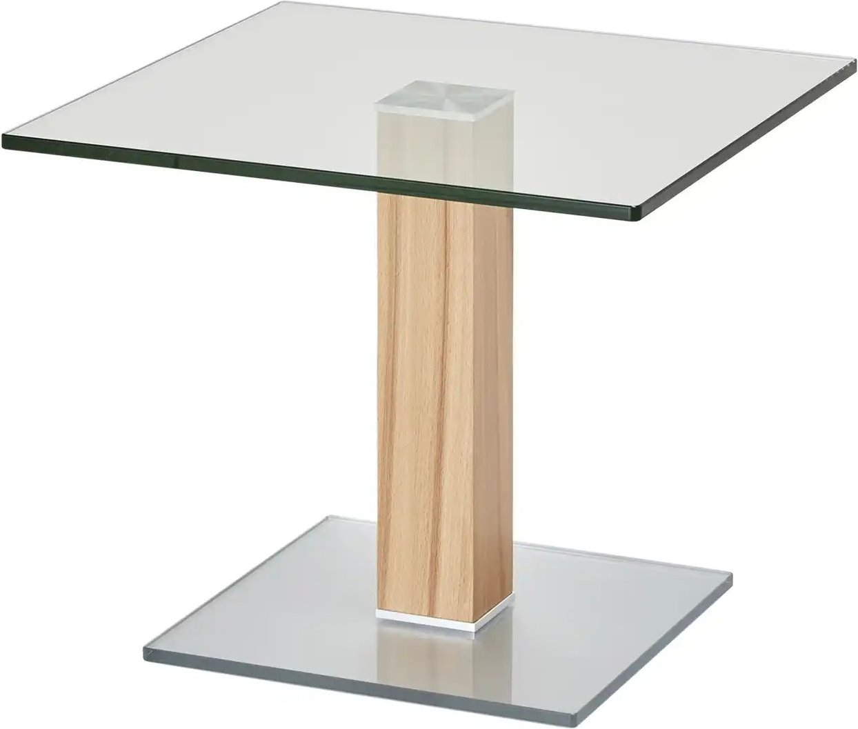 Wohnwert Beistelltisch Quatro ¦ holzfarben ¦ Maße (cm): B: 50 H: 43,5 Tische > Beistelltische > Beistelltische ohne Rol...