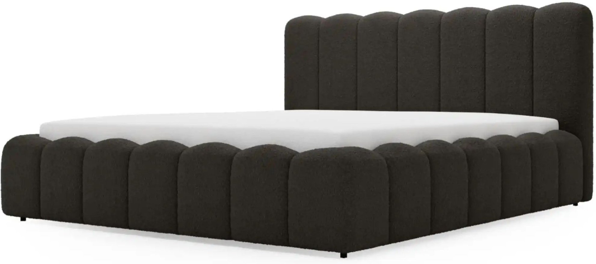 Polsterbett mit Stauraum Smile ¦ schwarz ¦ Maße (cm): B: 224 H: 107 Betten > Polsterbetten - Höffner