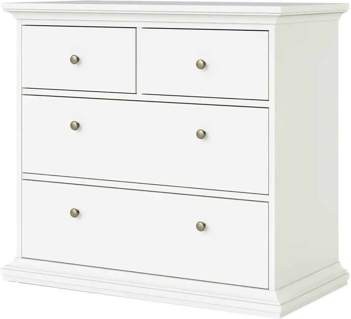 Kommode Chester ¦ weiß ¦ Maße (cm): B: 96 H: 87 T: 49.0 Kommoden & Sideboards > Kommoden - Höffner