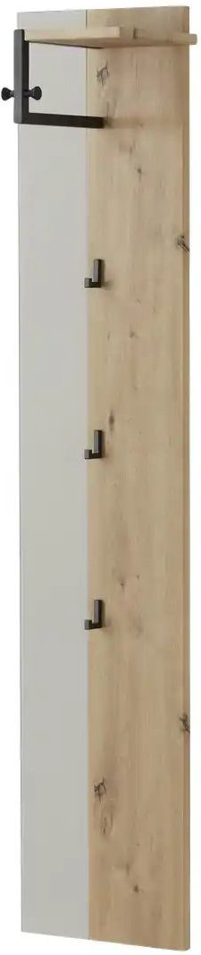 Wohnwert Garderobenpaneel Arca ¦ holzfarben ¦ Holzwerkstoff,Glas ¦ Maße (cm): B: 38 H: 165 T: 26.0 Garderoben & Kleider...