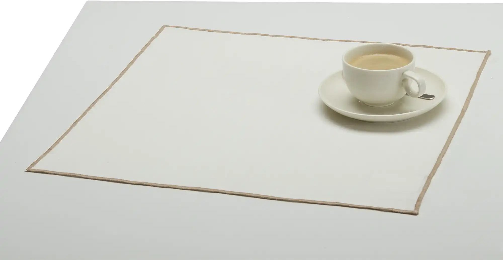 Platzset Uni ¦ beige ¦ 100% Baumwolle ¦ Maße (cm): B: 45 Tischwäsche & Küchentextilien > Platzsets - Höffner