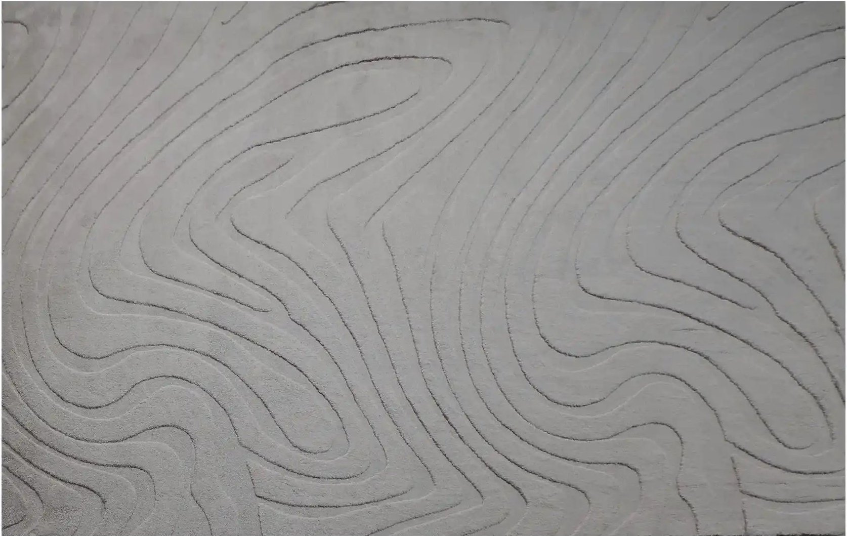 como Webteppich Wave ¦ grau ¦ Synthetische Fasern ¦ Maße (cm): B: 160 Teppiche > Kurzflorteppiche - Höffner