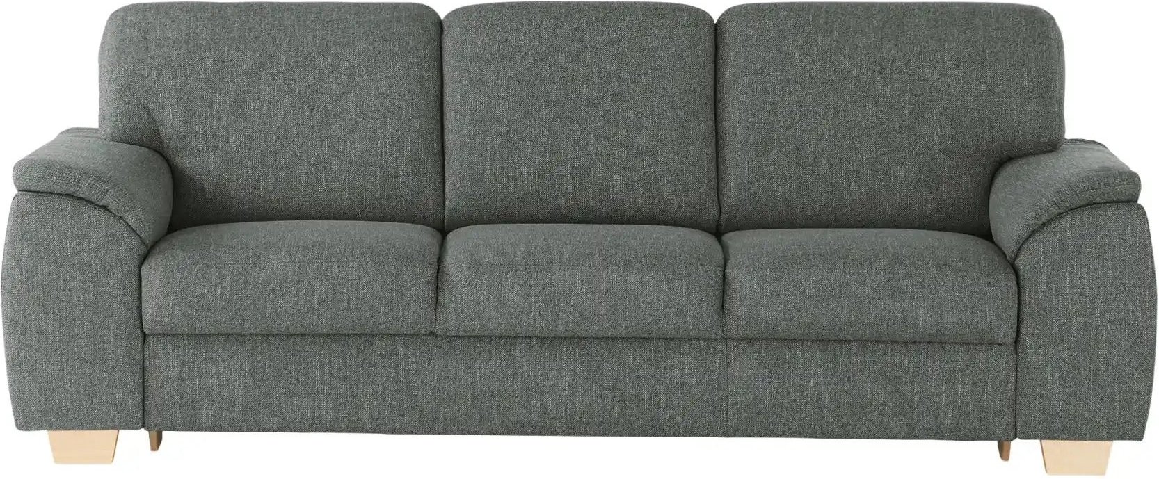 smart Sofa Valencia ¦ grau ¦ Maße (cm): B: 240 H: 90 T: 93.0 Polstermöbel > Sofas > 3-Sitzer - Höffner