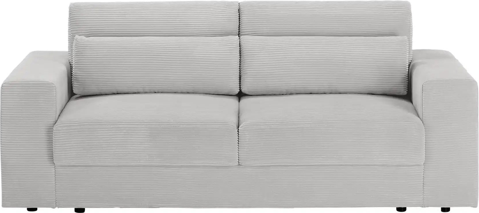 Big Sofa 2 5 Sitzer Branna ¦ grau ¦ Maße (cm): B: 209 H: 89 T: 102.0 Polstermöbel > Sofas > 2-Sitzer - Höffner