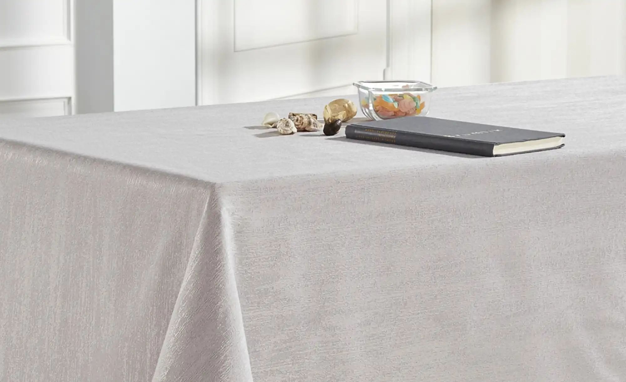 como Tischdecke Daily ¦ silber ¦ Synthetik ¦ Maße (cm): B: 150 Tischwäsche & Küchentextilien > Tischdecken - Höffner