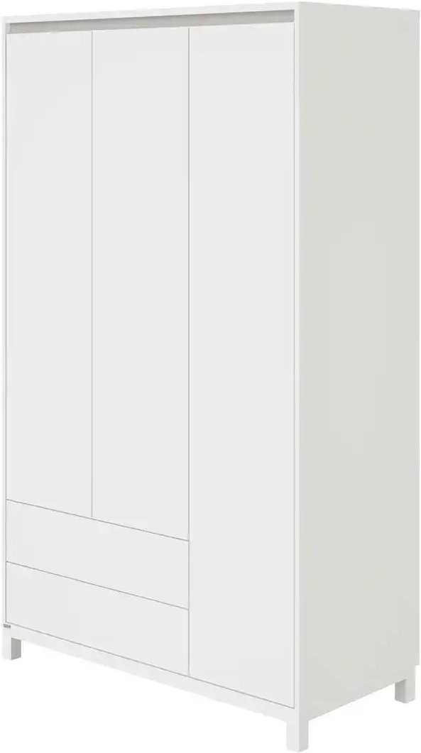 PAIDI Kleiderschrank Olli ¦ weiß ¦ Maße (cm): B: 125,5 H: 204 T: 56.1 Schränke > Kleiderschränke > Drehtürenschränke - ...