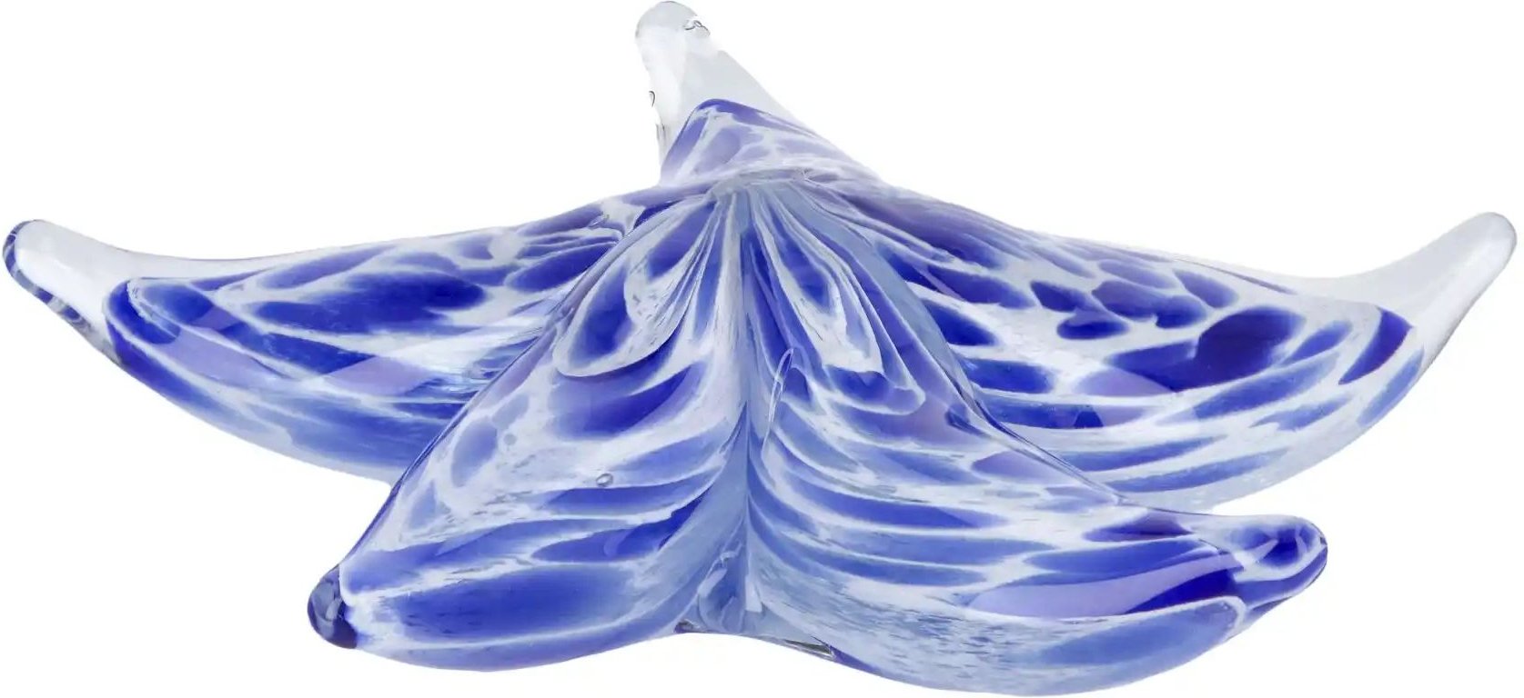 Deko Seestern ¦ blau ¦ Glas ¦ Maße (cm): B: 14 H: 3 T: 14.0 Accessoires > Dekoartikel - Höffner