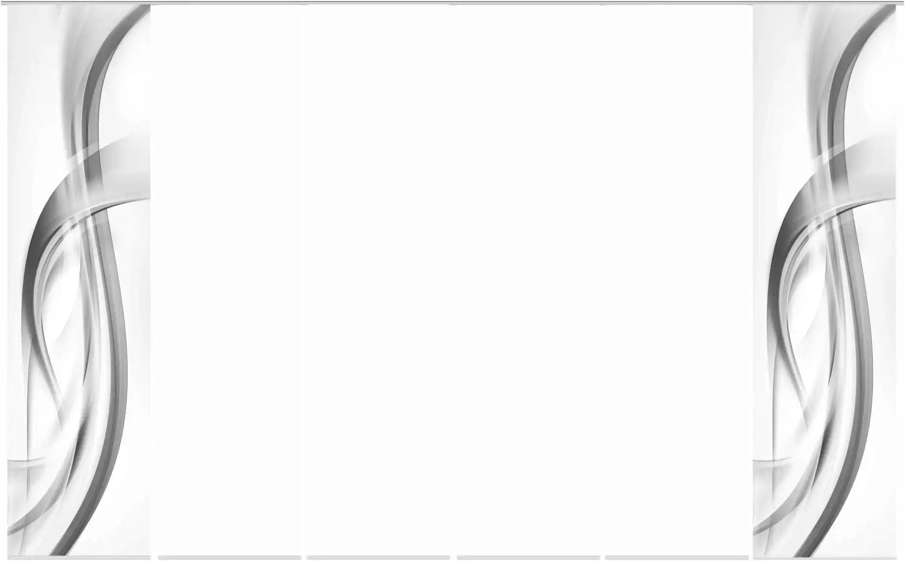 HOME Wohnideen Schiebevorhang ¦ grau ¦ Maße (cm): B: 60 Gardinen & Rollos > Gardinen & Vorhänge > Schiebegardinen - Hö...