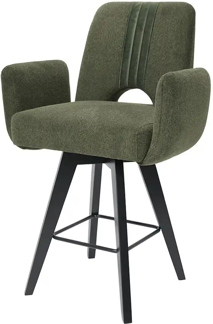 Gray & Jones Tresensessel Black Coast One ¦ grün ¦ Maße (cm): B: 67 H: 109,5 T: 60.0 Polstermöbel > Hocker > Barhocker ...