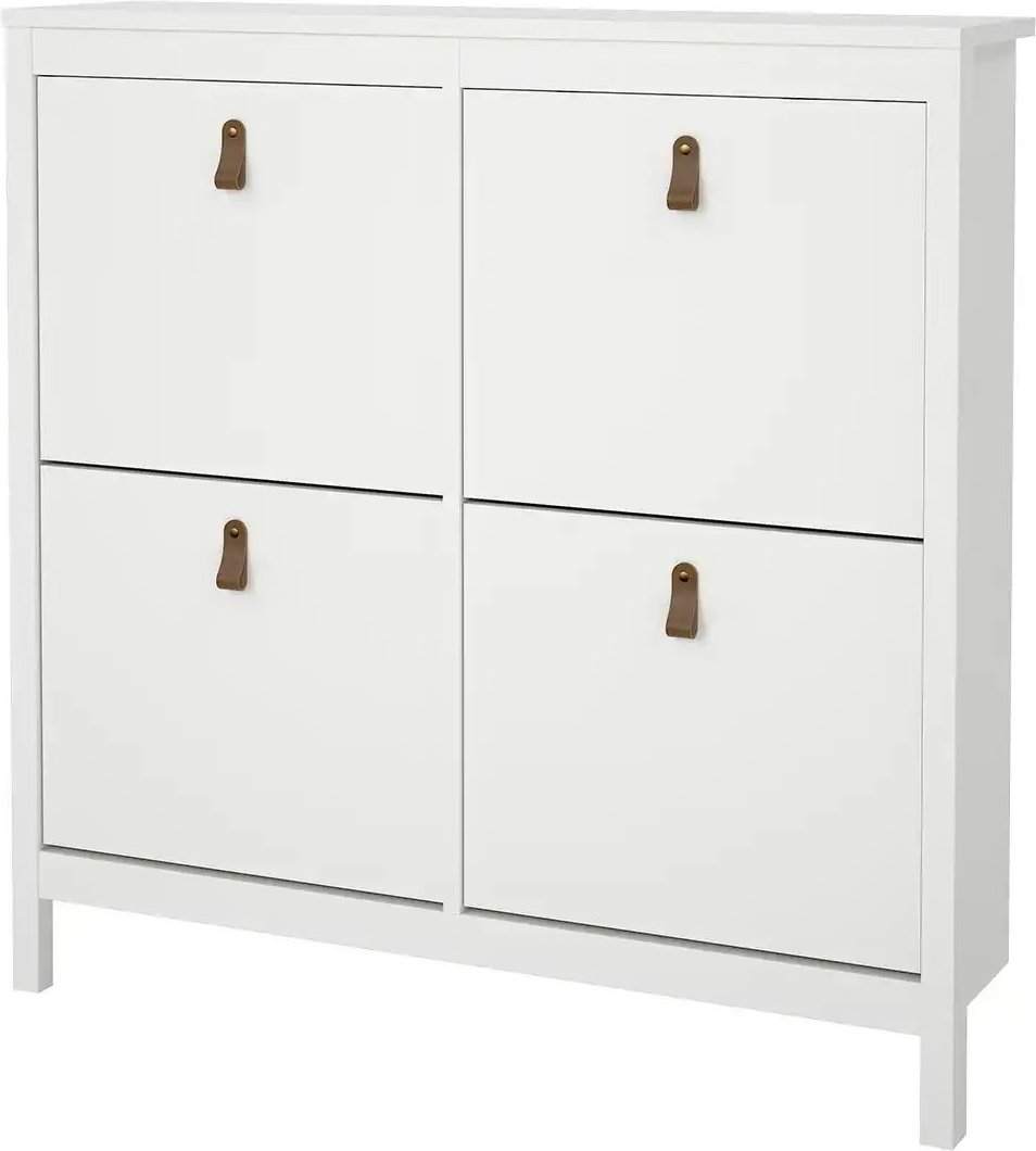 Schuhkipper Madron ¦ weiß ¦ Maße (cm): B: 102,6 H: 102,9 T: 24.6 Garderoben & Kleiderstangen > Garderoben Schuhschränke...