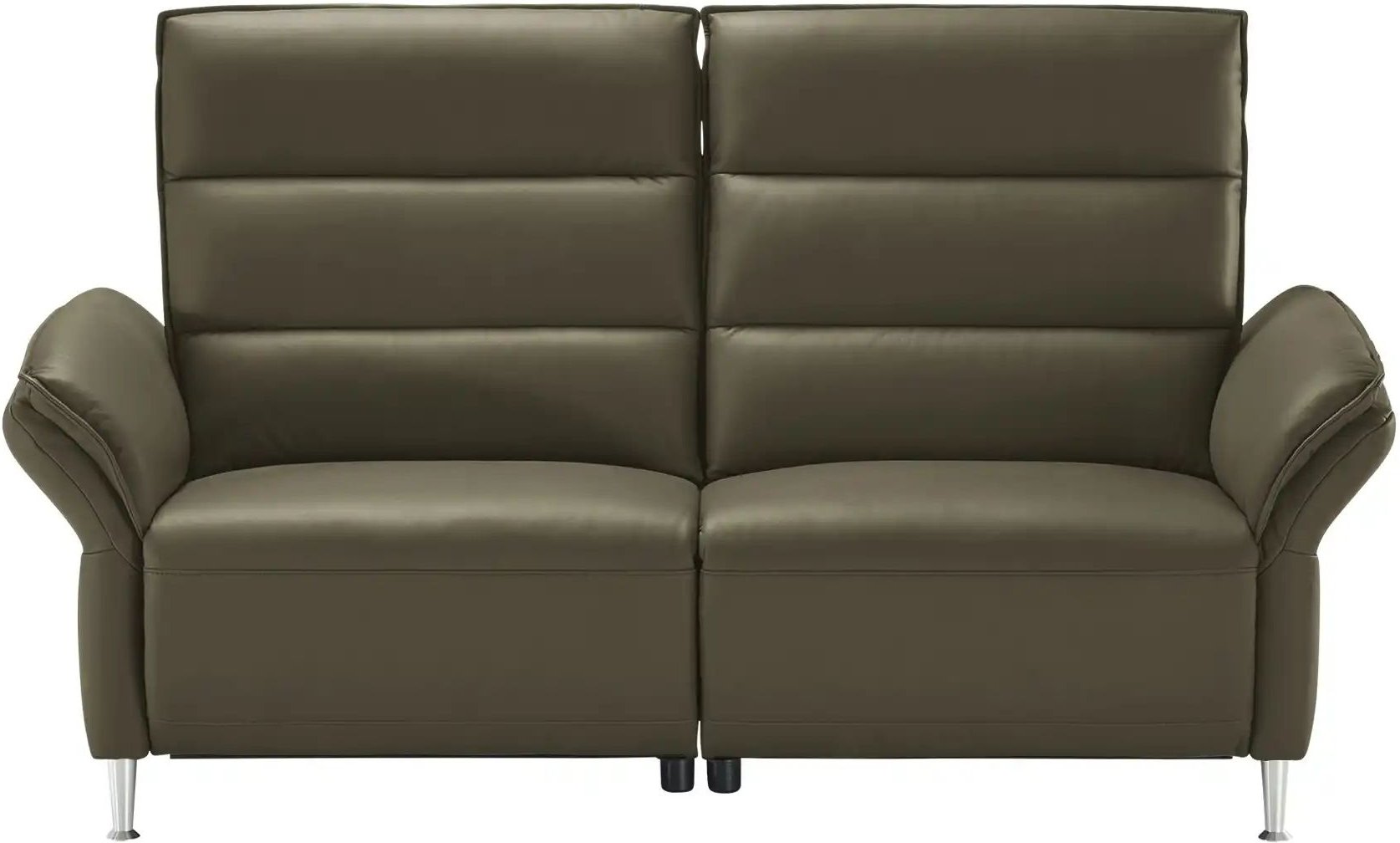 Thumbnail - Wohnwert Einzelsofa Leder Marlena ¦ grün ¦ Maße (cm): B: 192 H: 107 T: 97.0 Polstermöbel > Sofas > 3-Sitzer - Höffner