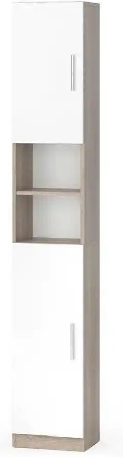 Hochschrank ¦ holzfarben ¦ Maße (cm): B: 32 H: 190 Schränke > Badschränke > Bad-Hochschränke - Höffner