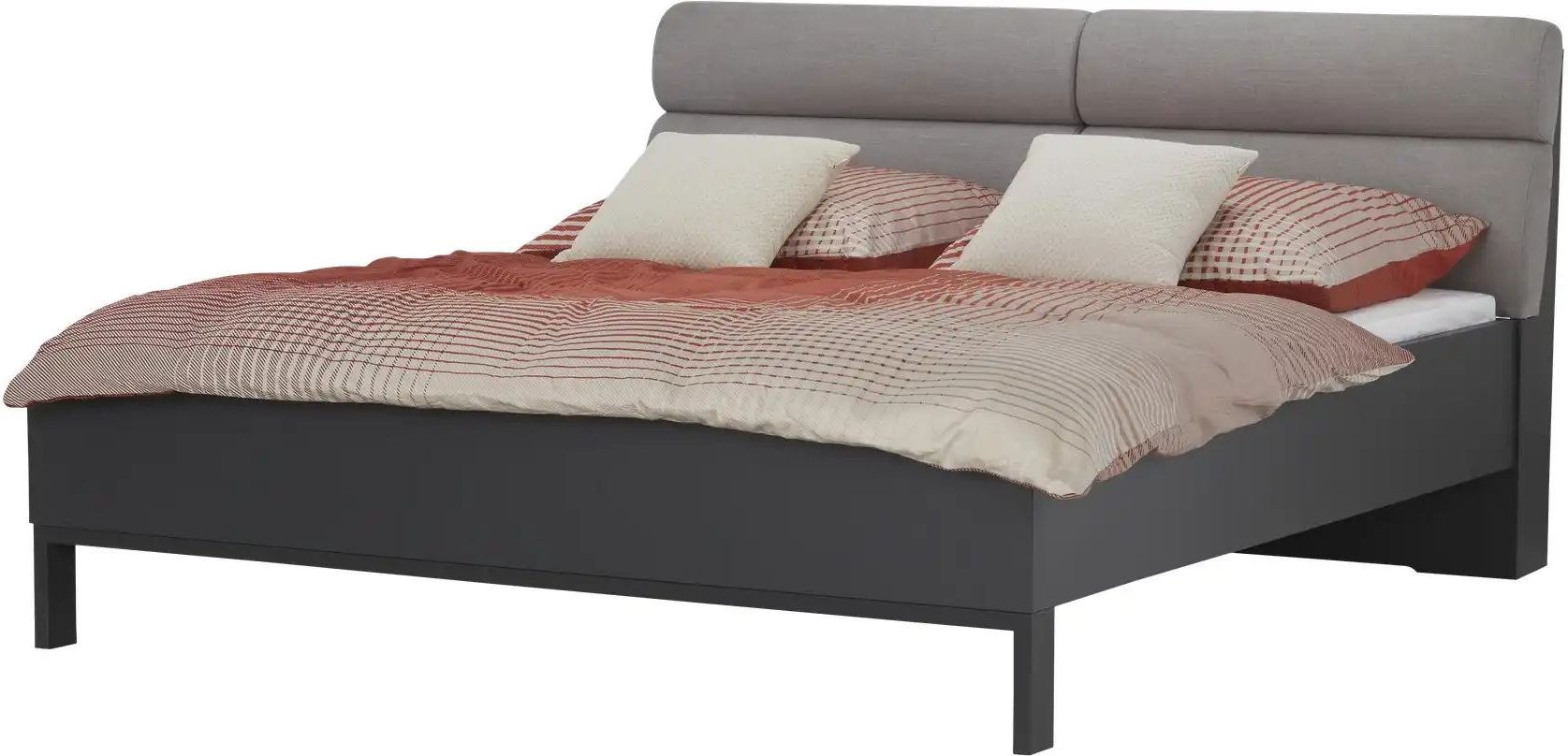 Bettanlage Furnline ¦ grau Betten > Bettgestelle - Höffner