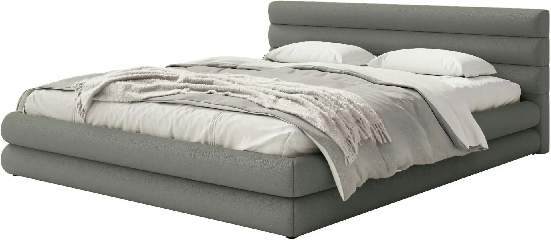 Selsey Polsterbett mit Bettkasten Alegre ¦ grau ¦ Maße (cm): B: 180 H: 90 Betten > Polsterbetten - Höffner