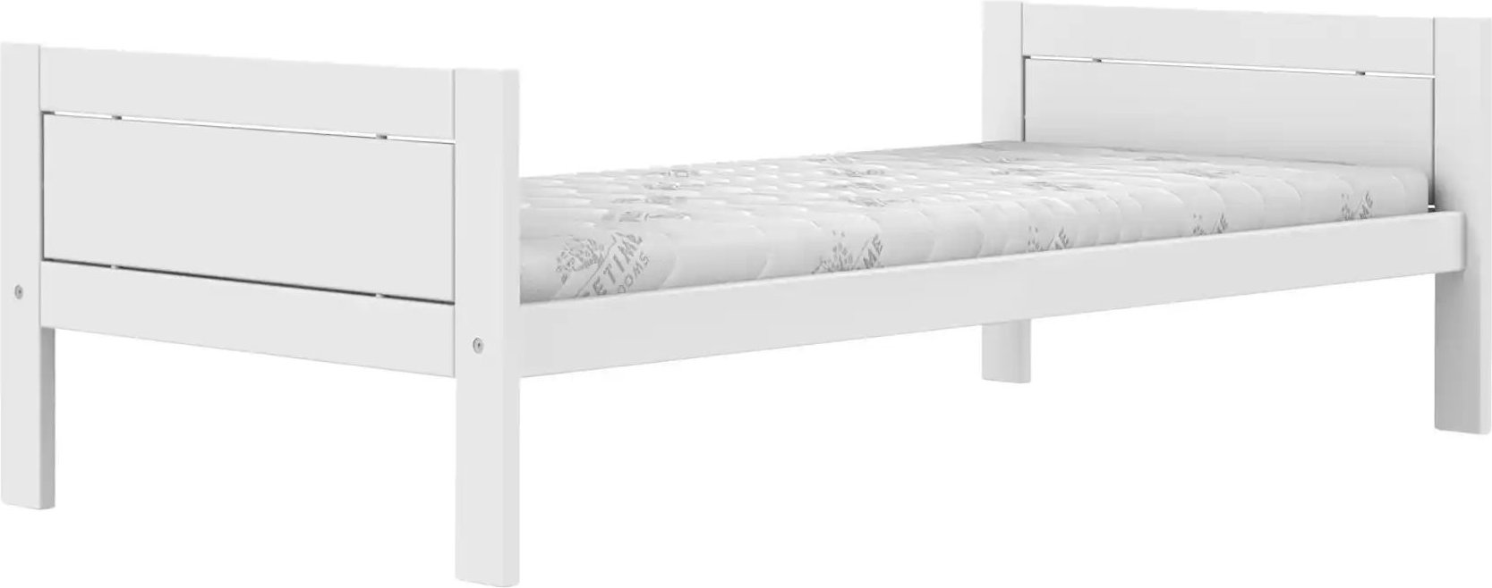 Thumbnail - Lifetime Einzelbett Basis ¦ weiß ¦ Maße (cm): B: 207 H: 64 T: 102.0 Betten > Bettgestelle - Höffner
