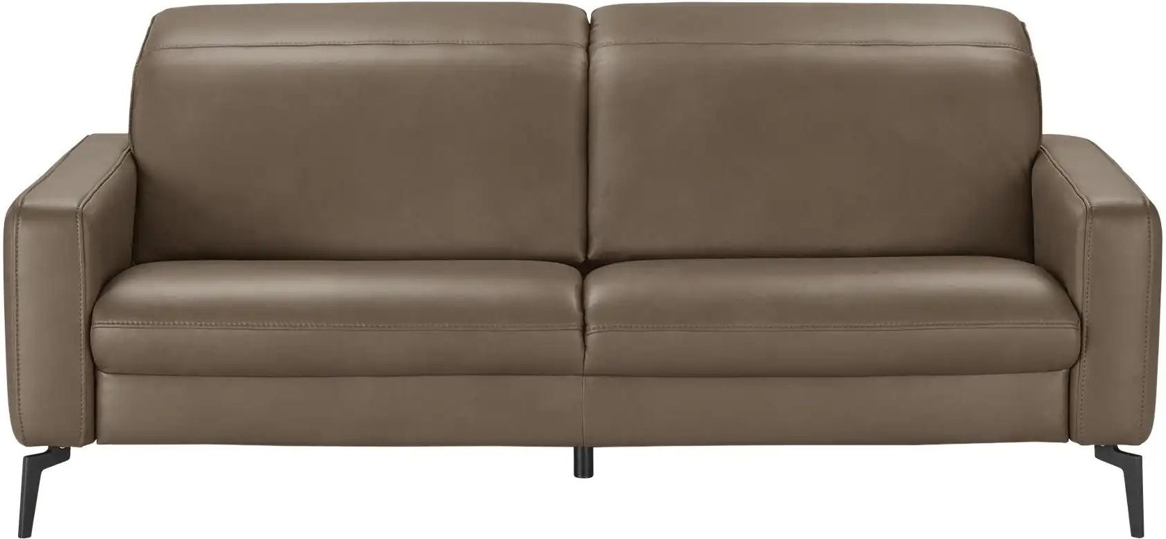 Hukla Einzelsofa Jona ¦ braun ¦ Maße (cm): B: 214 H: 88 T: 105.0 Polstermöbel > Sofas > 3-Sitzer - Höffner