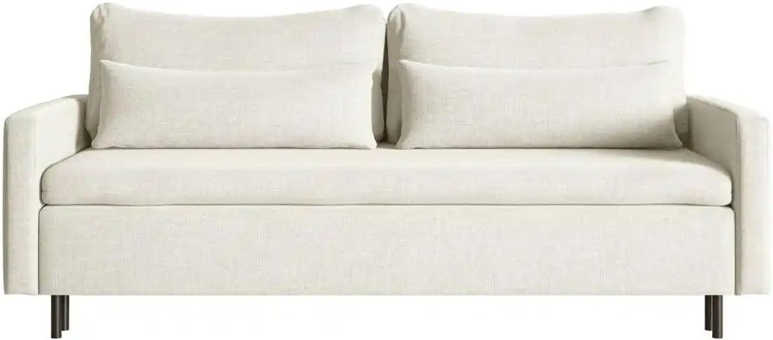 Selsey Einzelsofa mit Schlaffunktion Umpro ¦ creme ¦ Maße (cm): B: 220 H: 96 Polstermöbel > Sofas > 3-Sitzer - Höffner