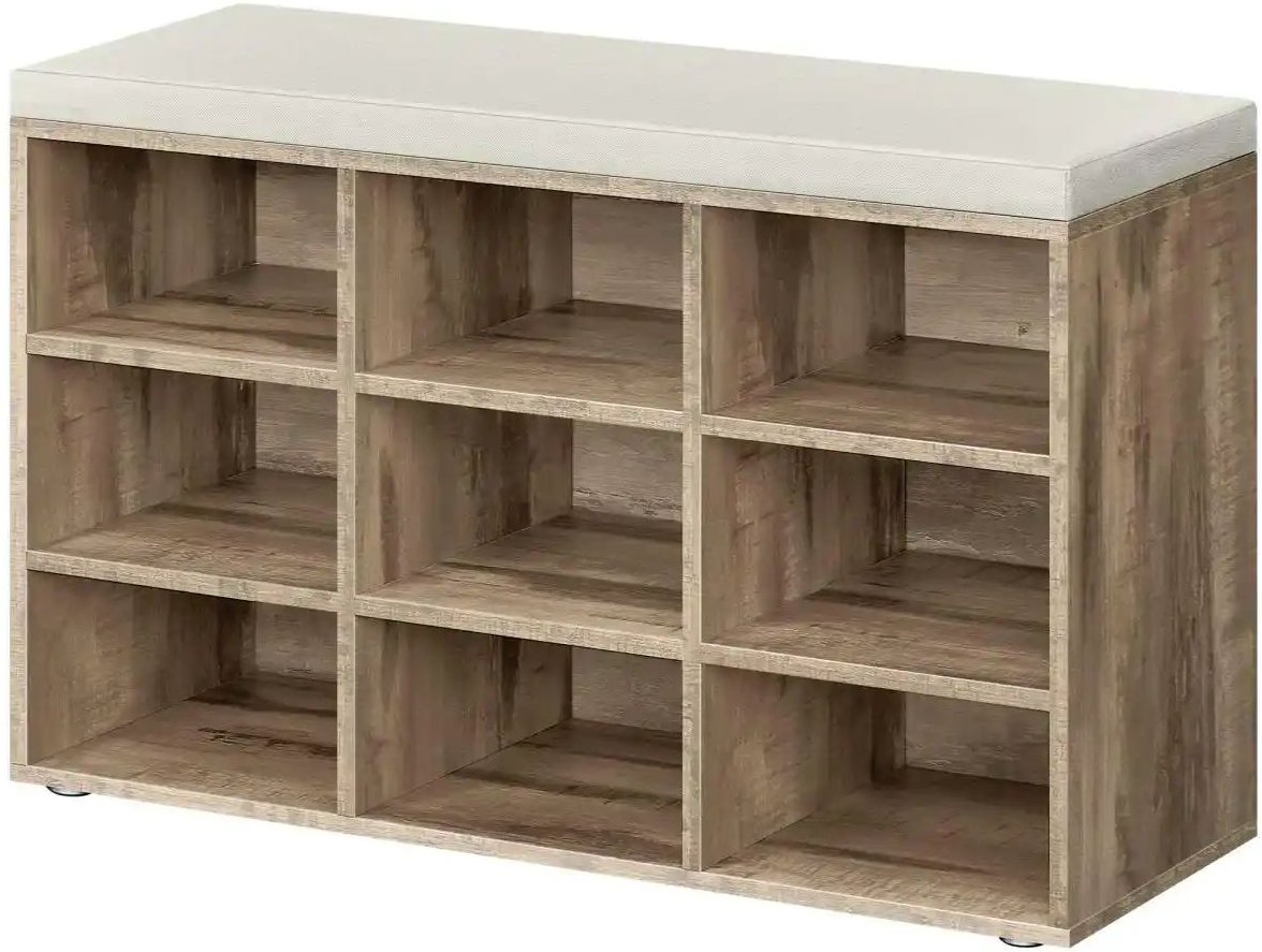 Schuhregal Custos ¦ braun ¦ Maße (cm): B: 78,5 H: 48 Regale > Schuhregale - Höffner