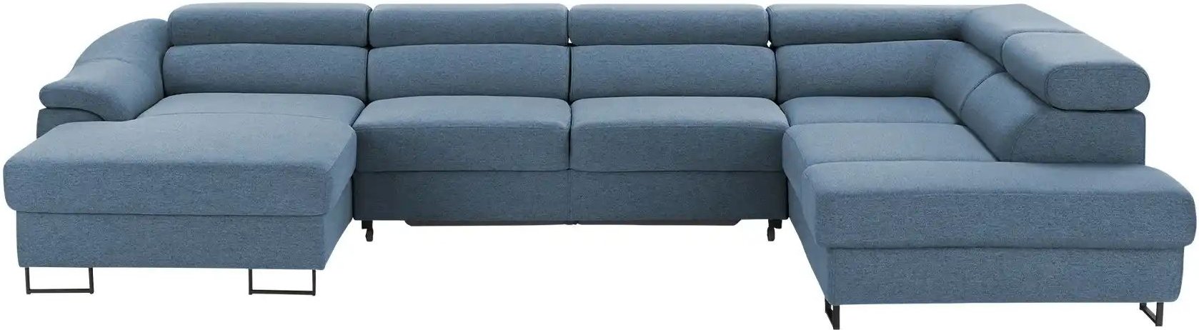 switch Ecksofa Lavos ¦ blau ¦ Maße (cm): B: 346 H: 85 T: 221.0 Polstermöbel > Sofas > Wohnlandschaften - Höffner