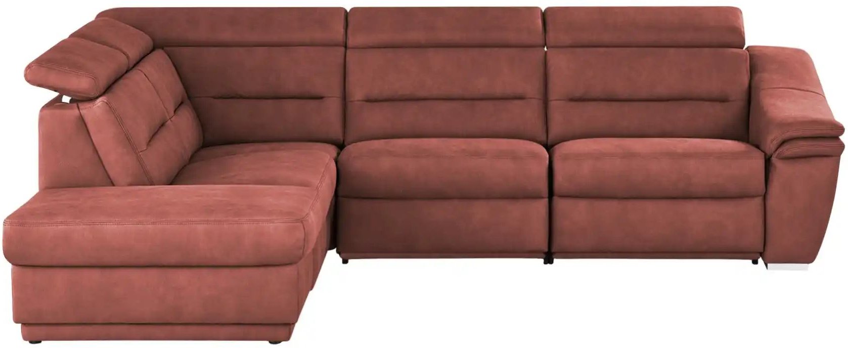 meinSofa Ecksofa Ivonne-S ¦ rot ¦ Maße (cm): B: 294 H: 84 T: 245.0 Polstermöbel > Sofas > Ecksofas - Höffner