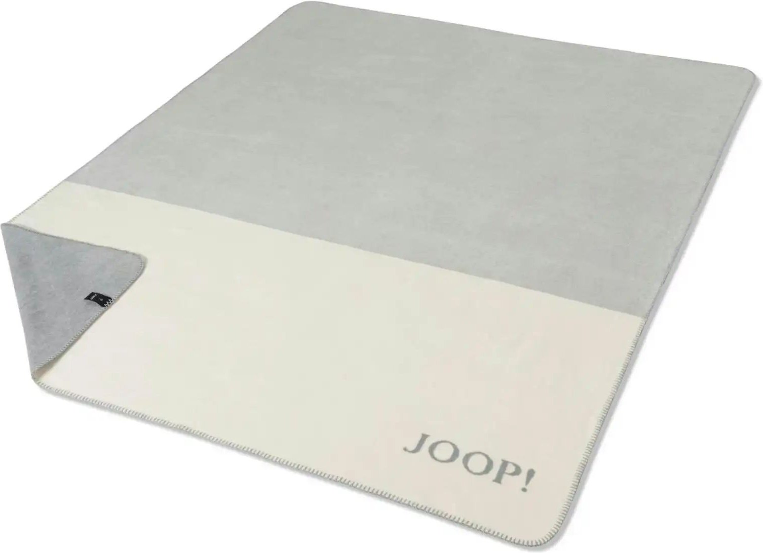 JOOP! Wohndecke ¦ grau ¦ Baumwollmischgewebe ¦ Maße (cm): B: 200 H: 1 Dekokissen & Decken > Kuscheldecken & Wohndecken...