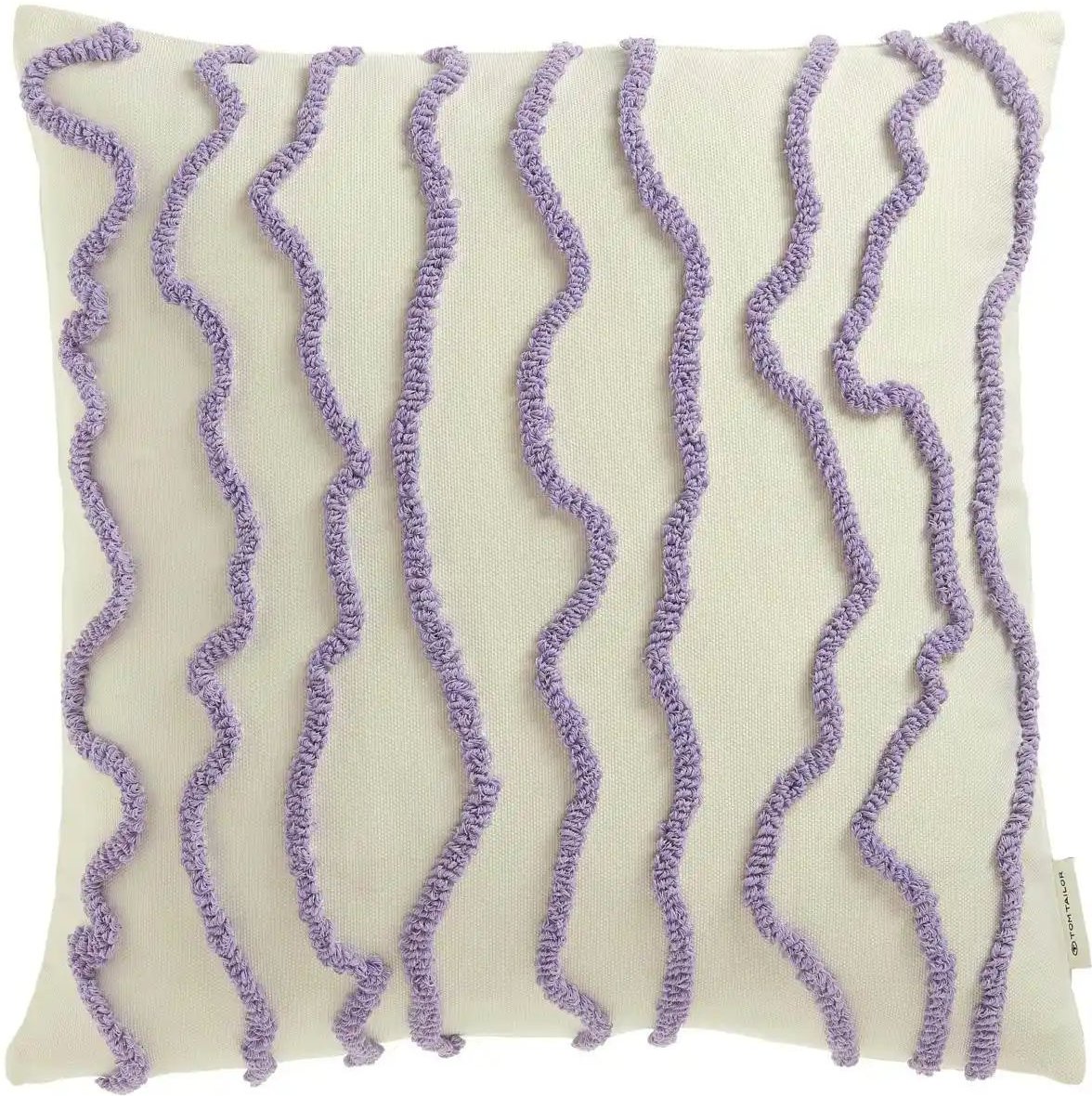 Tom Tailor Kissenhülle ¦ lila/violett ¦ Maße (cm): B: 45 H: 0,5 Dekokissen & Decken > Kissen > Kissenhüllen - Höffner