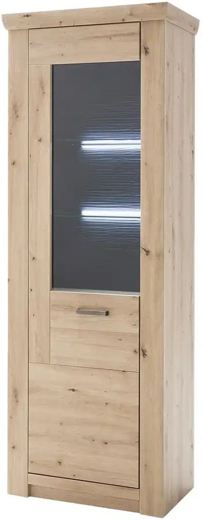 uno Vitrine Marian ¦ holzfarben ¦ Maße (cm): B: 74 H: 211 T: 45.0 Schränke > Vitrinen - Höffner