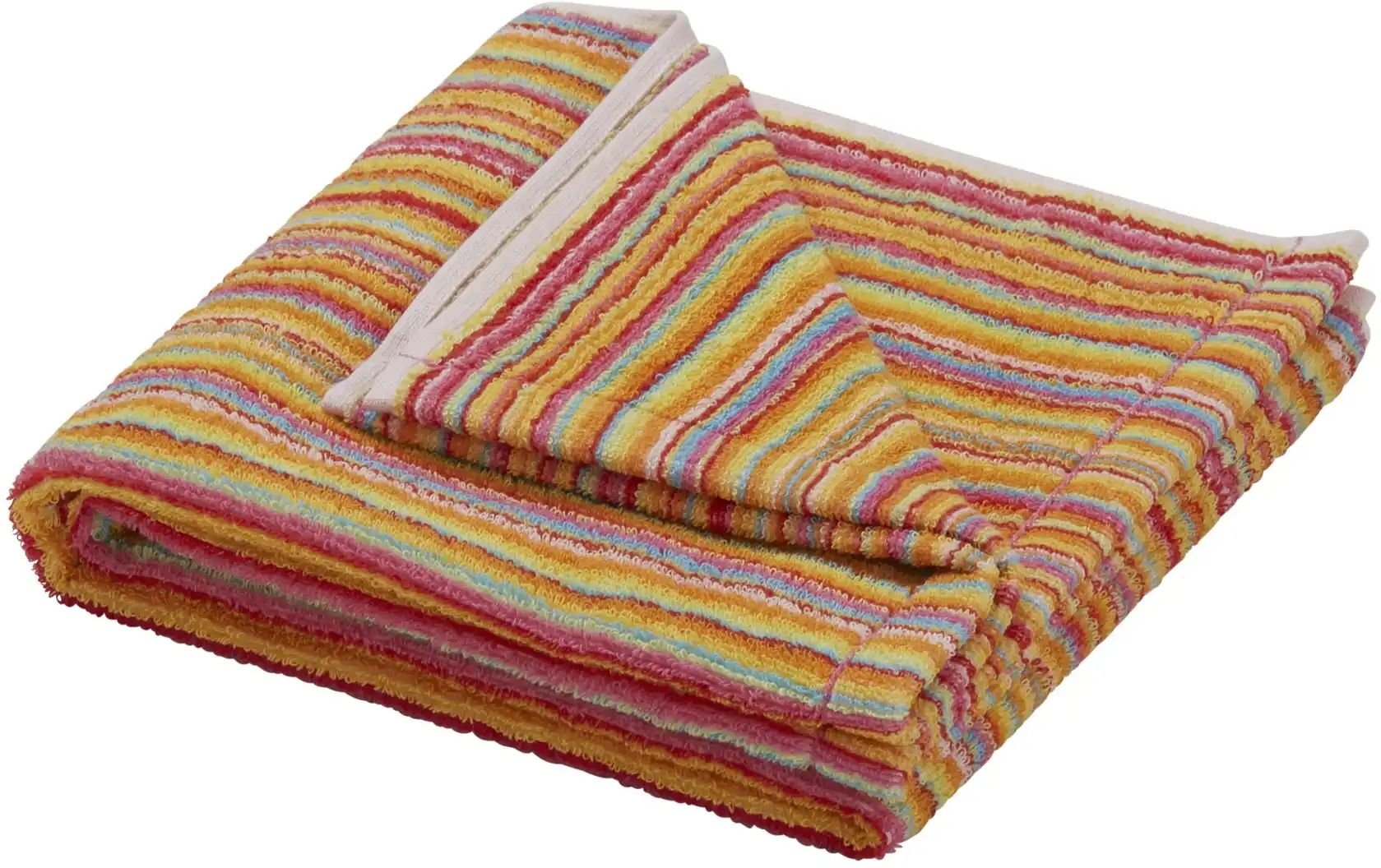 como Handtuch Jacquard Streifen ¦ mehrfarbig ¦ Maße (cm): B: 50 Badtextilien > Handtücher & Badetücher > Handtücher - H...