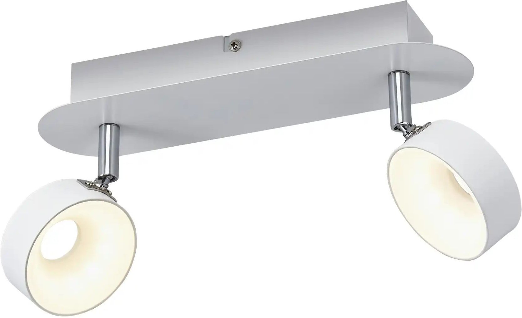 Thumbnail - KHG LED-Spot 2-flammig weiß ¦ weiß ¦ Maße (cm): B: 28 H: 15 T: 8.0 Lampen & Leuchten > LED-Leuchten > LED-Deckenleuch...