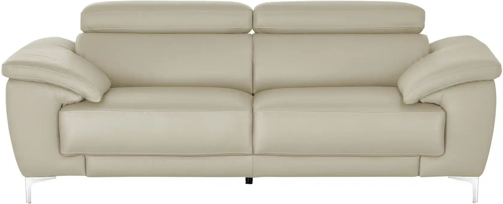 Max Schelling Einzelsofa aus Echtleder Vita ¦ creme ¦ Maße (cm): B: 196 H: 93 T: 102.0 Polstermöbel > Sofas > 2-Sitzer -...