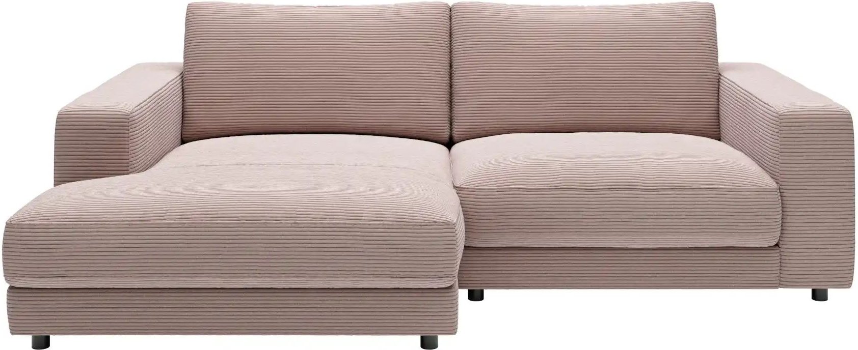 Jette Home Ecksofa in Cord Sila ¦ rosa/pink ¦ Maße (cm): B: 250 H: 85 T: 170.0 Polstermöbel > Sofas > Ecksofas - Höffner