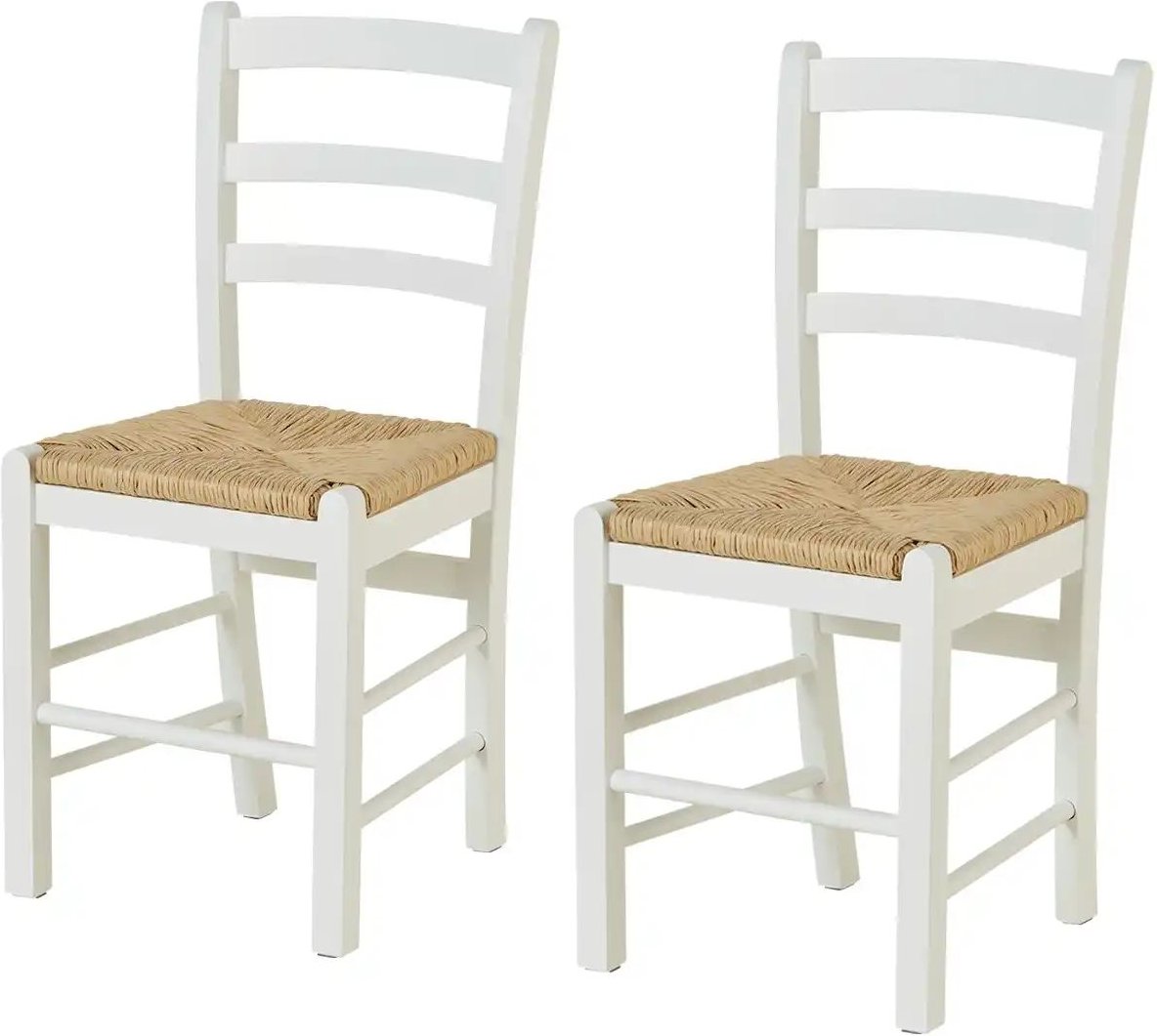 Stuhlpaar (2er-Set) Paesana ¦ weiß ¦ Maße (cm): B: 39 H: 86 T: 45.0 Stühle > Esszimmerstühle > Esszimmerstühle ohne Arm...