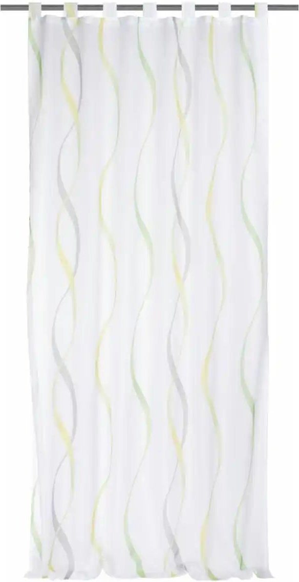 HOME Wohnideen Schlaufenschal ¦ grün ¦ Maße (cm): B: 140 H: 245 Gardinen & Rollos > Gardinen & Vorhänge > Schiebegardi...