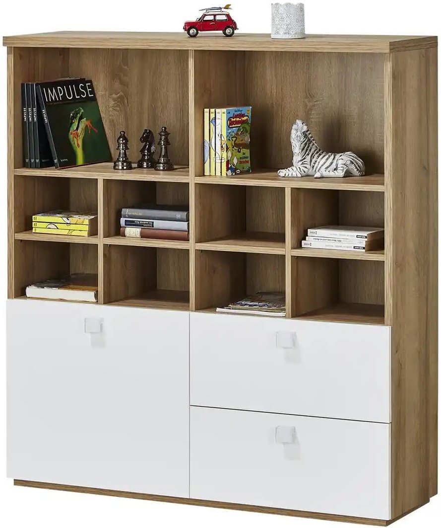 Standregal Bente ¦ weiß ¦ Maße (cm): B: 120 H: 130 T: 35.0 Regale > Bücherregale - Höffner