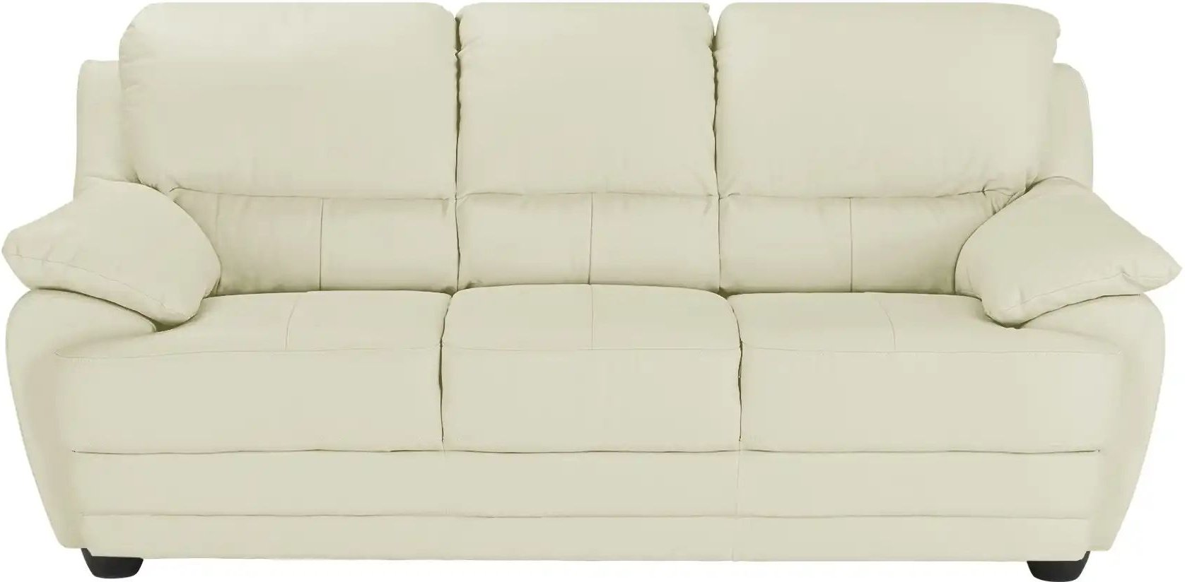 uno Einzelsofa Sitz- und Rückenbezug aus Echtleder Nebolo III ¦ creme ¦ Maße (cm): B: 209 H: 97 T: 100.0 Polstermöbel > ...