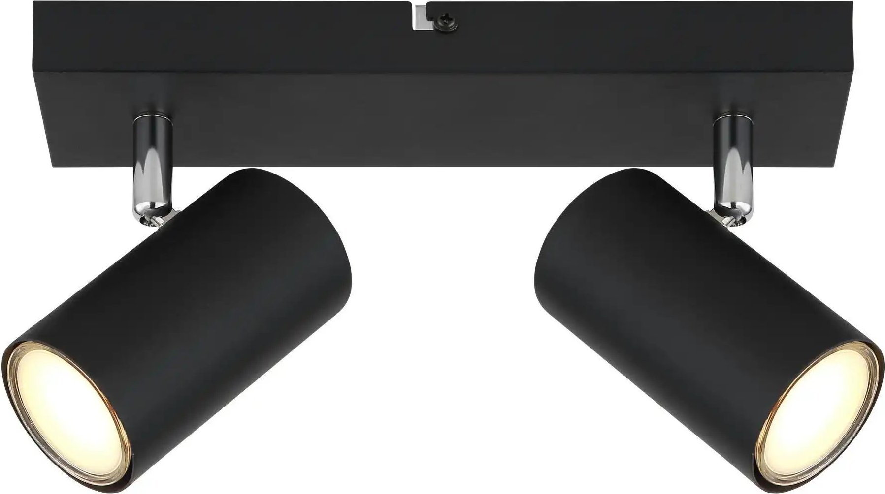 Globo Lighting Deckenstrahler ¦ schwarz ¦ Maße (cm): B: 26 H: 12 T: 6.0 Lampen & Leuchten > Deckenleuchten - Höffner