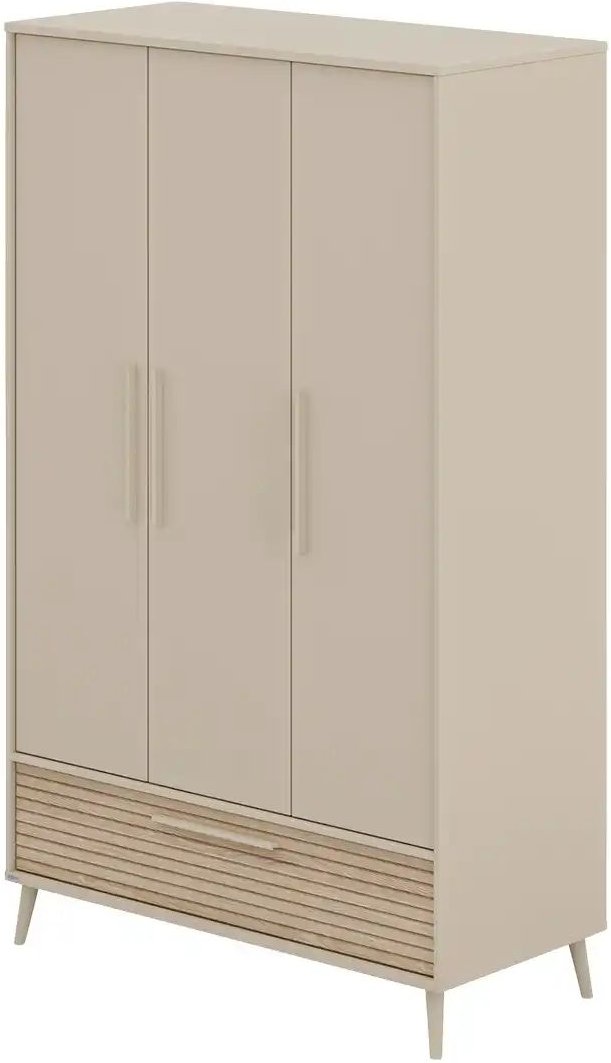PAIDI Kleiderschrank  Eefje ¦ beige ¦ Maße (cm): B: 123,5 H: 203,5 T: 57.1 Baby > Babymöbel > Babykleiderschränke - Höff...