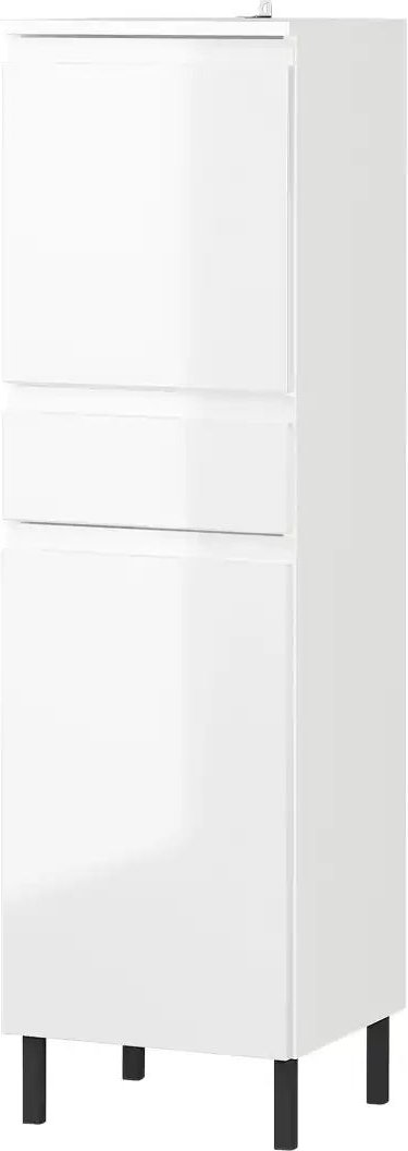 Unterschrank Seddiner See ¦ weiß ¦ Maße (cm): B: 34 H: 120 T: 34.0 Schränke > Badschränke > Bad-Unterschränke - Höffner