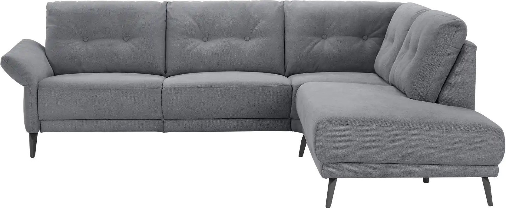 Jette Home Ecksofa Scope ¦ grau ¦ Maße (cm): B: 258 H: 88 T: 221.0 Polstermöbel > Sofas > Ecksofas - Höffner