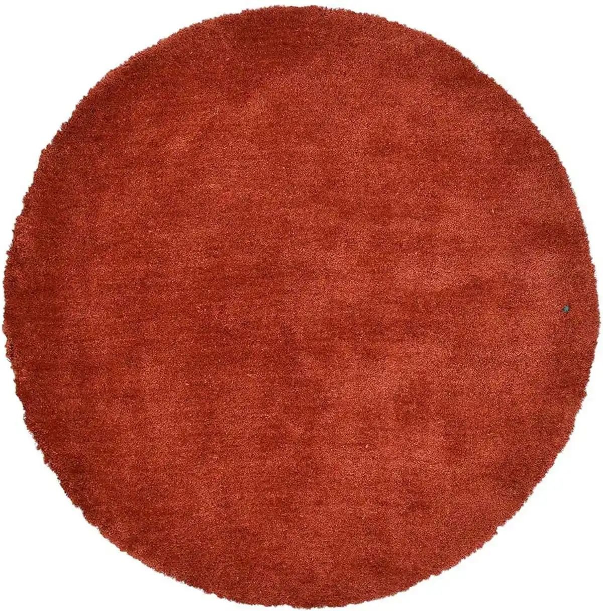 Tom Tailor Hochflorteppich Cozy ¦ rot ¦ Synthetische Fasern ¦ Maße (cm): B: 190 H: 2,5 Teppiche > Einfarbige Teppiche -...